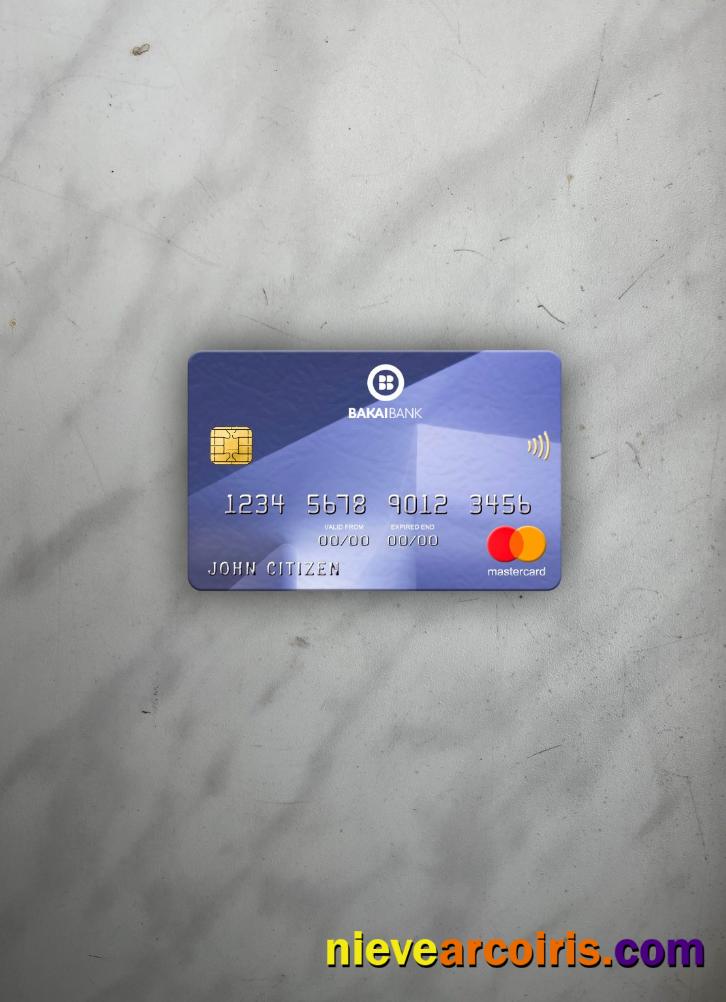 Kyrgyzstan OJSC Bakai Bank mastercard photolook